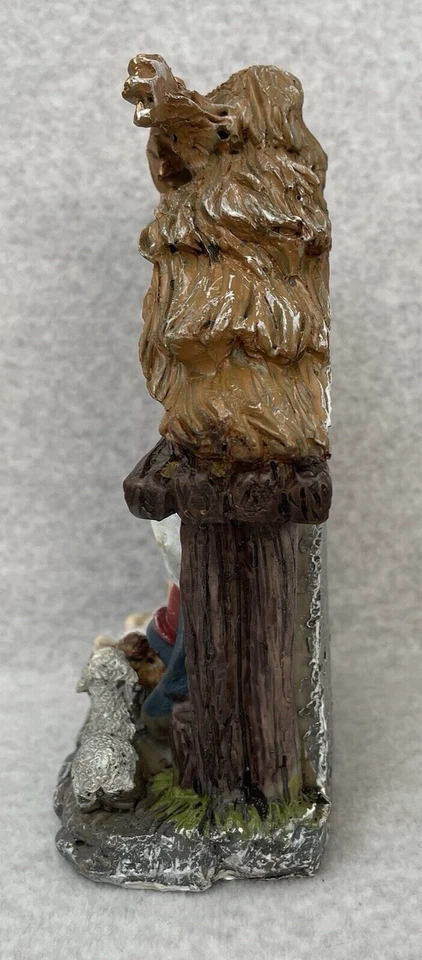 Decoração para casa Santa Natividade Natal bebê Jesus Maria José na manjedoura 6"x4.5" - Imagem 4 de 4