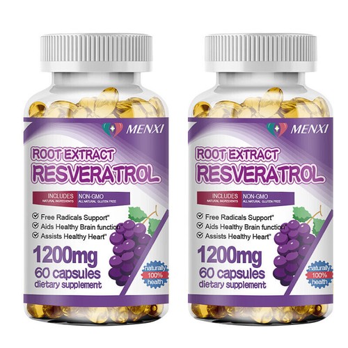 Resveratrol Root Extract 1200mg Maximum Strength Natural AntiAging Antioxidant - Picture 14 of 18