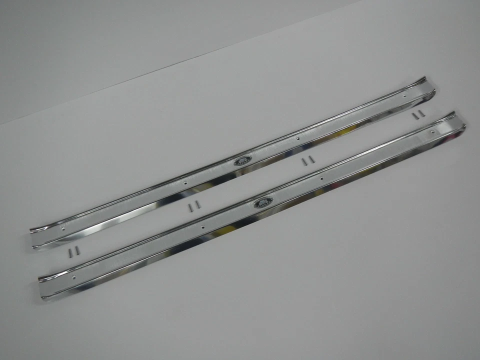 Par de placas de umbral de puerta Buick Riviera 66 67 68 69 70 1966 1967 1968 1969 1970 NUEVO Foto 2 de 4