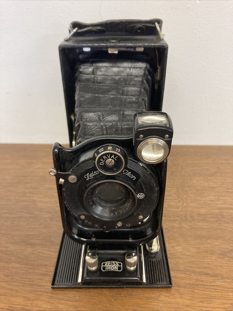 Alte Zeiss Ikon Kamera Derval Novar 1:6,3 F=10,5 Cm Camera Alte Zeiss Ikon Kamera Derval Novar 1:6,3 F=10,5 Cm Camera