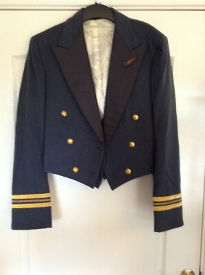 Britische Royal Air Force Navigator Offiziere Mess Kleid Jacke & Weste GIEVES
