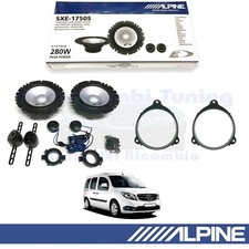 Alpine SXE1750S Lautsprecher Vorne f&uuml;r Mercedes Citan 2013>2021