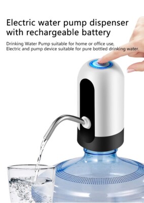 New Automatic Universal Electric Water Dispenser Pump 5 Gallon USB ...