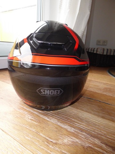 SHOEI GT-Air Motorradhelm schwarz / rot glänzend Größe L WIE NEU - Bild 2 von 10