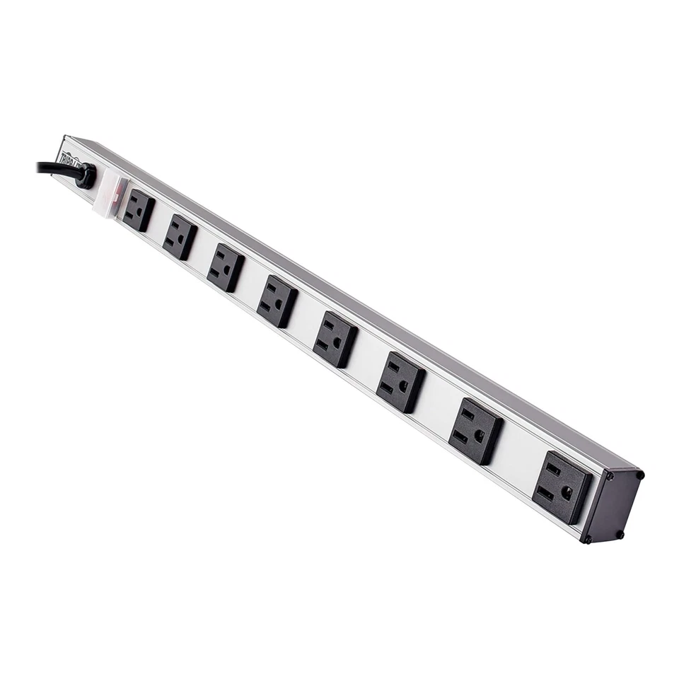 Tripp Lite Vertical Power Strip, 8 OUTLETS, 15 FT Cord, Silver - Image 2 of 2