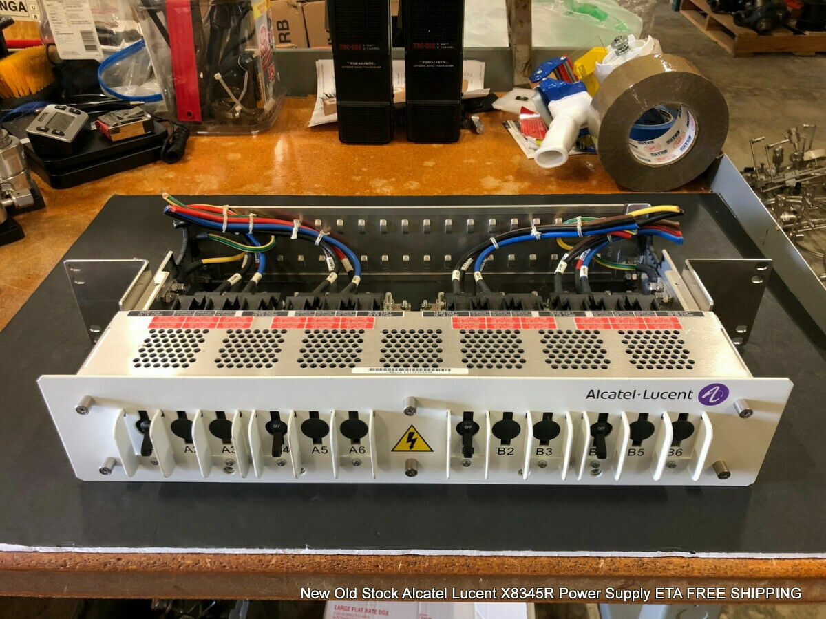 New Old Stock Alcatel Lucent X8345R Power Supply ETA Distribution