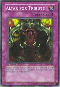 Altar for Tribute - DCR-095 - Common - Unlimited Edition x3 - Lightly Played