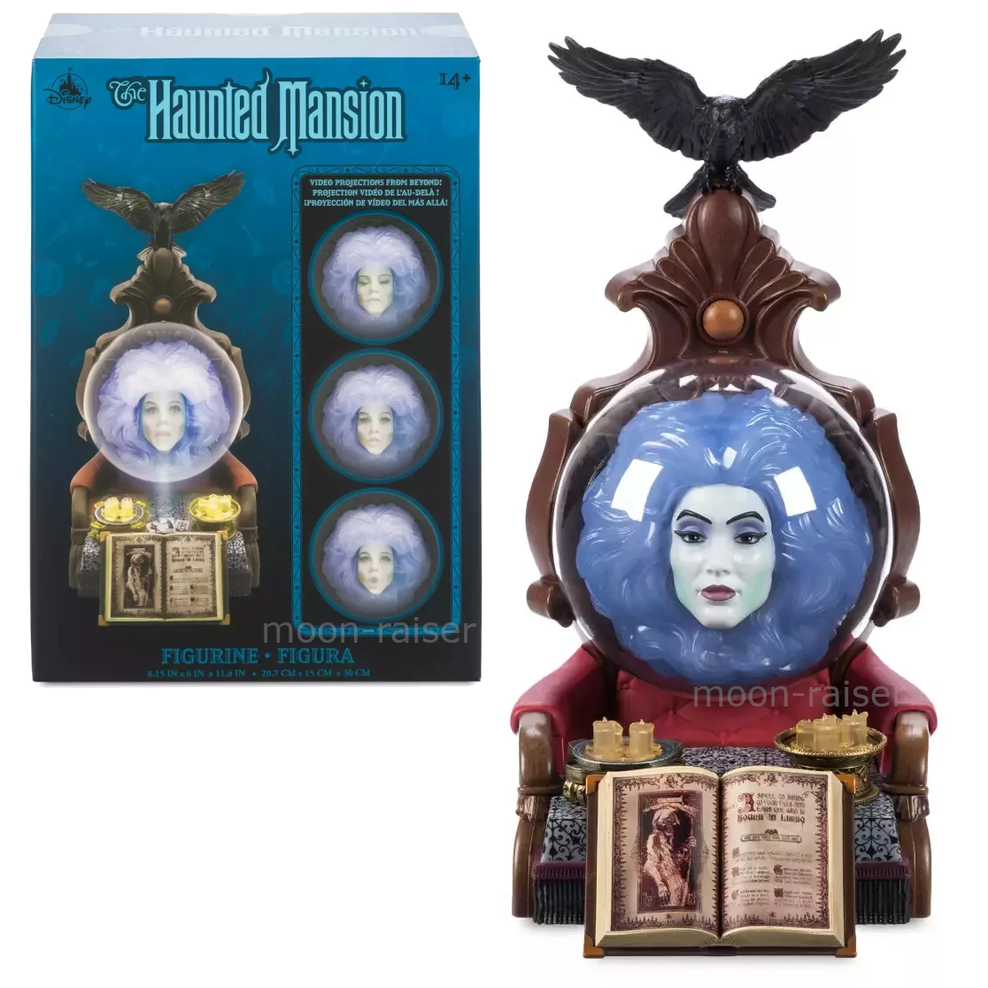 【Disney】US Disney Parks ホンテ マダムレオタ オーナメント Disney Parks Haunted Mansion Madame Leota Light Up Figure