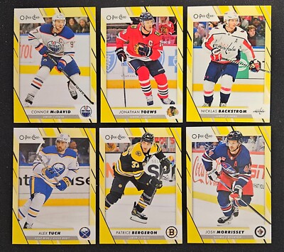 2023-24 0-PEE-CHEE OPC YELLOW BORDER BASE 250-500 - YOU CHOOSE - FINISH YOUR SET