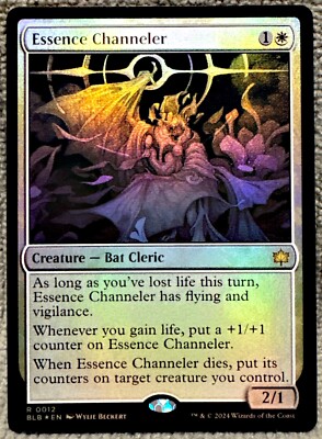 MTG Essence Channeler FOIL #12 Bloomburrow (BLB) Magic Card
