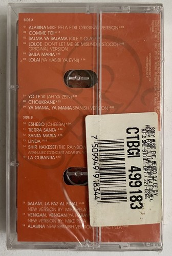 ALABINA -ALABINA- 1999 MEXICAN TAPE ALBUM STILL SEALED HOLE PUNCH CASE, FLAMENCO - Picture 2 of 2