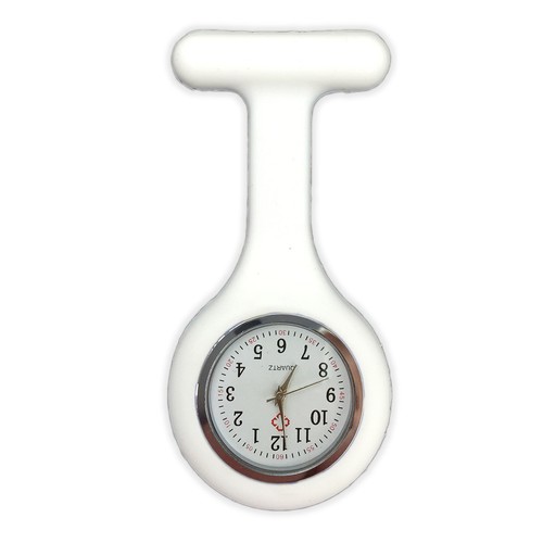 Silicone Nurse Brooch Tunic Fob Watch Nursing Nurses Pendant Pocket Watch - Picture 5 of 29