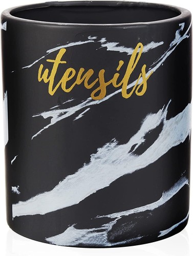 Servette Home Ceramic Utensil Holder for Kitchen Counter - Picture 11 of 11