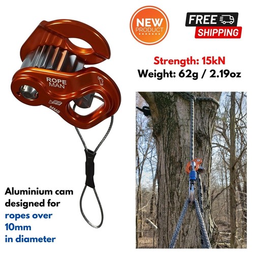 Ascender for Lineman Belt Rope Tether Climbing Hanging Tree Stand
