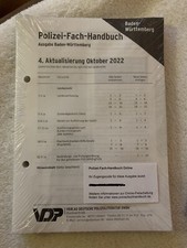 Polizei-Fach-Handbuch Ausgabe BaWü 4. Aktual...
