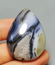 Natural polished Amazing Moss Agate Pendant Stone Reiki Healing