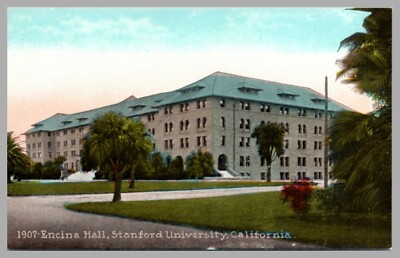 Encina Hall Stanford University California CA c1910 DB UNP Antique Postcard