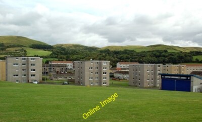 Photo 6x4 Linden Avenue Girvan The flats in Linden Avenue, viewed from Do c2014