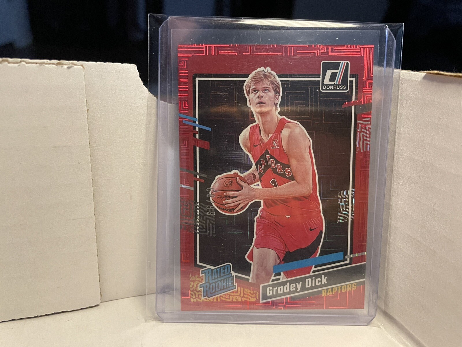 2023/24 DONRUSS CHOICE GRADEY DICK RATED ROOKIE RED 68/99 #247