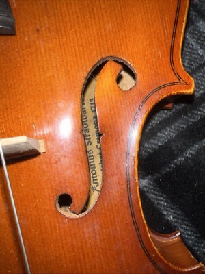 Antonius Stradivarius ヴァイオリン1713（ジャンク品） Violin Antonius Stradivarius Cremonensis Faciebat Anno 1713