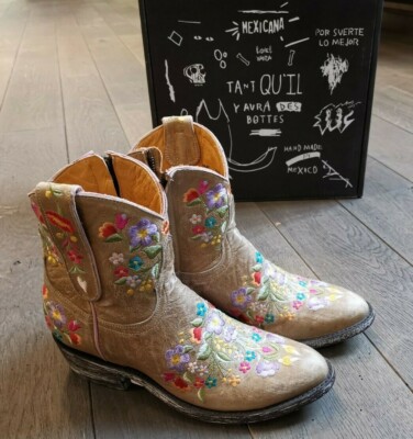 MEXICANA Sorazipper  7'' Lady Boots Bone