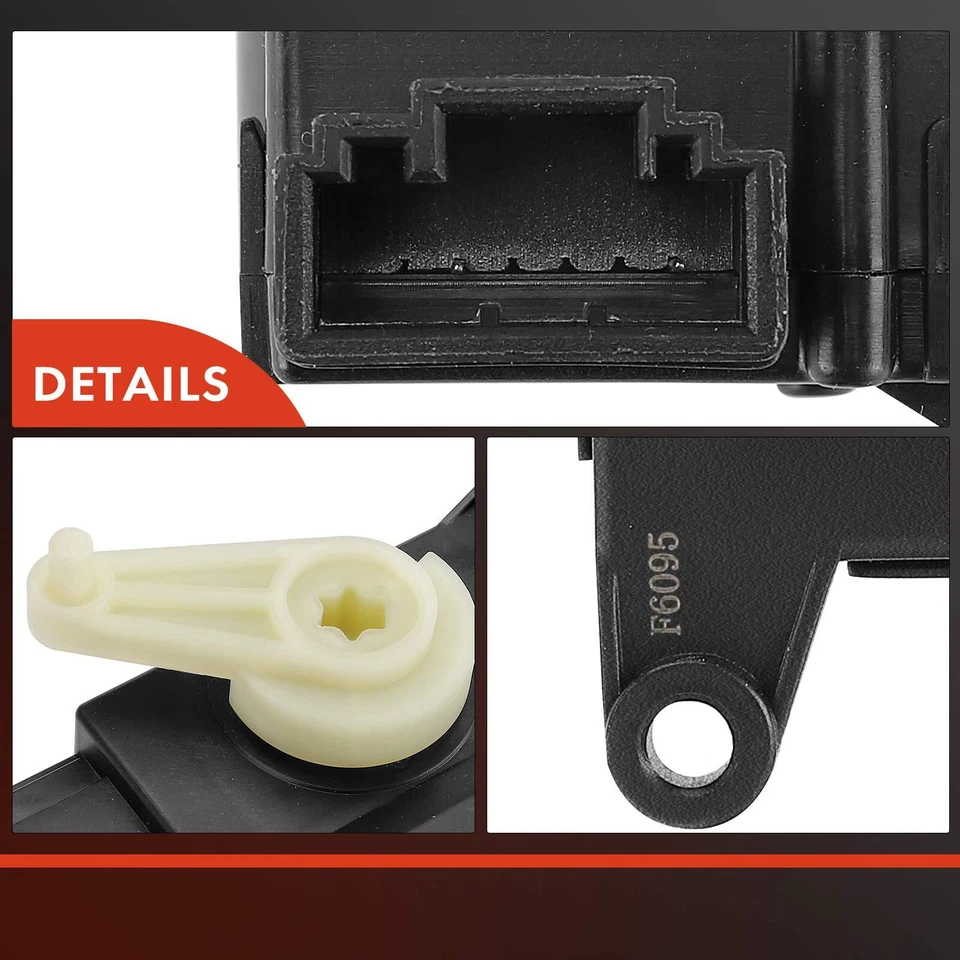 Actuador de puerta de mezcla de climatización para Nissan Sentra 2013-2019 L4 1,6 L 1,8 L recirculación Foto 4 de 4