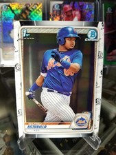 Wilfred Astudillo 2020 1st Bowman Chrome Prospects #BCP-37 New York Mets