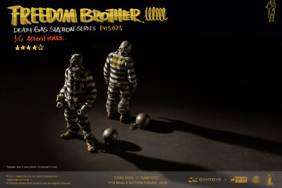 1/12 Damtoys x Coal Dog FREEDOM BROTHERS Action Figure DAM