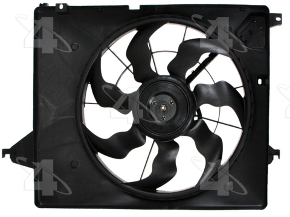 Four Seasons Engine Cooling Fan for Santa Fe, Santa Fe XL, Sorento ...