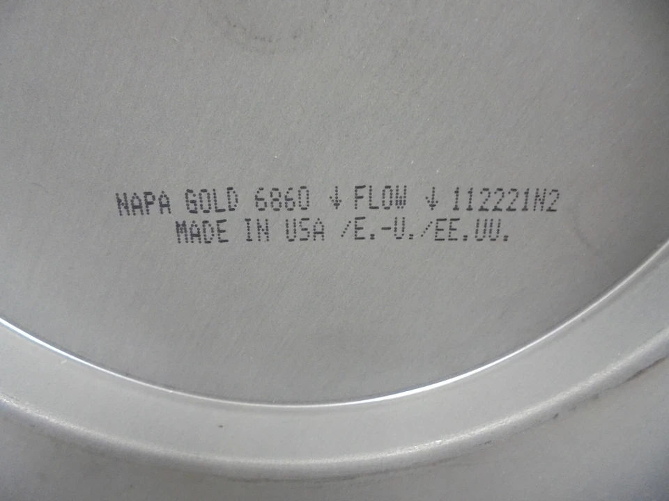 Filtro de aire del motor NAPA Gold 6860 para Freightliner / International Foto 4 de 4