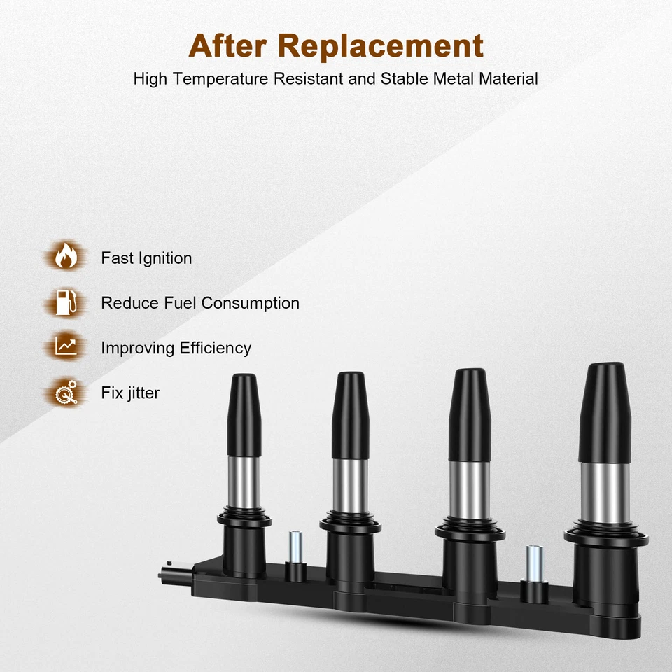 Bobina de encendido y bujías para Chevrolet Astrap 2007 2008-09 Saturn Astra 1,8 L Foto 4 de 4