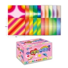 Korean Colored Square Paper Crane Folding Origami Paper 20 Colors 1000 Sheets