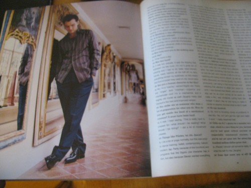 2001 JULY INTERVIEW MAGAZINE JUDE LAW ON COVER LOWEST PRICE ON EBAY RARE ISSUE - Picture 4 of 8