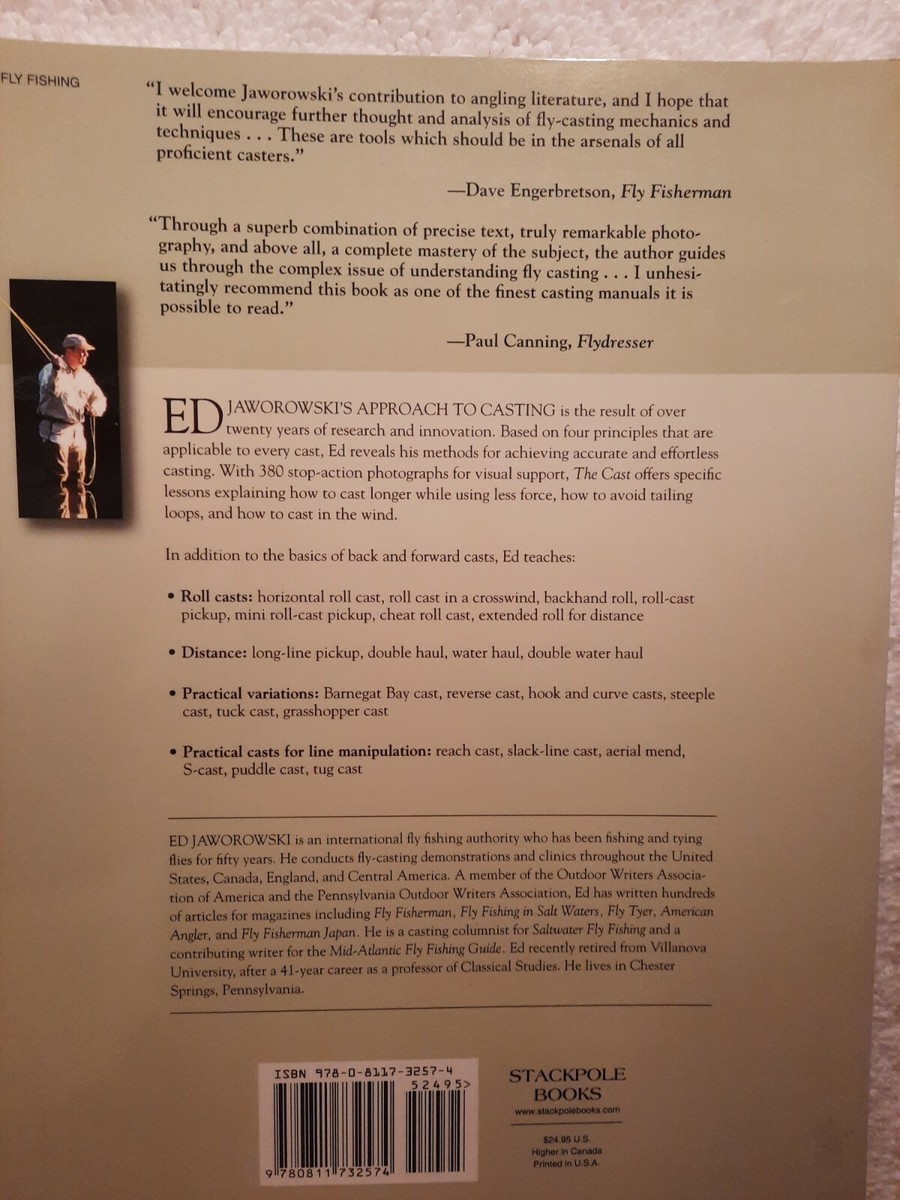 The Cast By Ed Jaworowski Fly Fishing PB Book VGC 2006 VGC