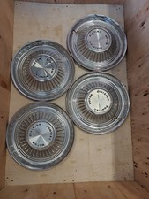 1959 Pontiac Hub Caps 14 Set Of 4 Wheel Covers Hubcaps