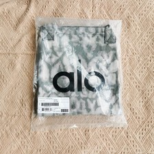 Alo Yoga Large Gray Canvas Gym Bag Travel Training Carry-On