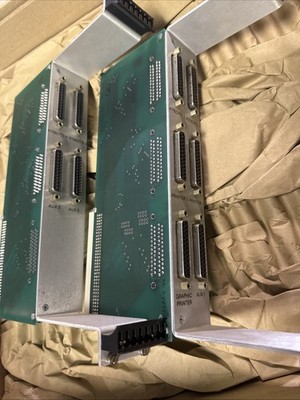 LOT OF 2 FISHER ASSY 06-0490986A COMUNICATION BOARD SERIAL INTERFACE