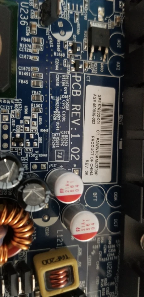 HP Z800 System Board 576202-001 460838-002 Motherboard - Image 4 of 4