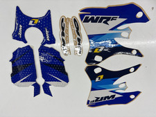 GRAFICHE ADESIVI LIVREA ORIGINALE BLU ONE INDUSTRIES PER YAMAHA WRF