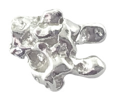 Silver Nugget Australian 1.23 grams Natural Native Hand Prospected High Quality