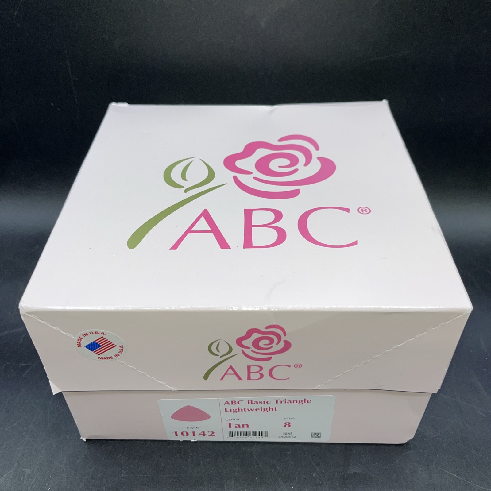 ABC Breast Form 10142 Basic Triangle Lightweight … - image 1