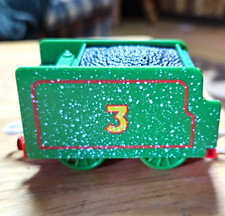 Thomas Friends Wooden Railway Troublesome Truck Green Freight Car w/Coal Load