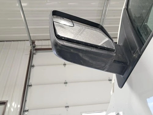 Used Left Door Mirror fits: 2014 Ford F150 PICKUP Power pedestal w/o heat withou