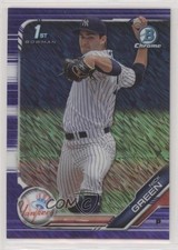 2019 Bowman Chrome Prospects Purple Shimmer Refractor Nick Green #BCP-169 1s6