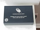 2013-W West Point Silver American Eagle 2-Coin Set (Box and COA) - Enhanced