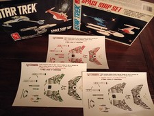 Star Trek 1:1600 Klingon D7 to K'tinga Battlecruiser Conversion Decals