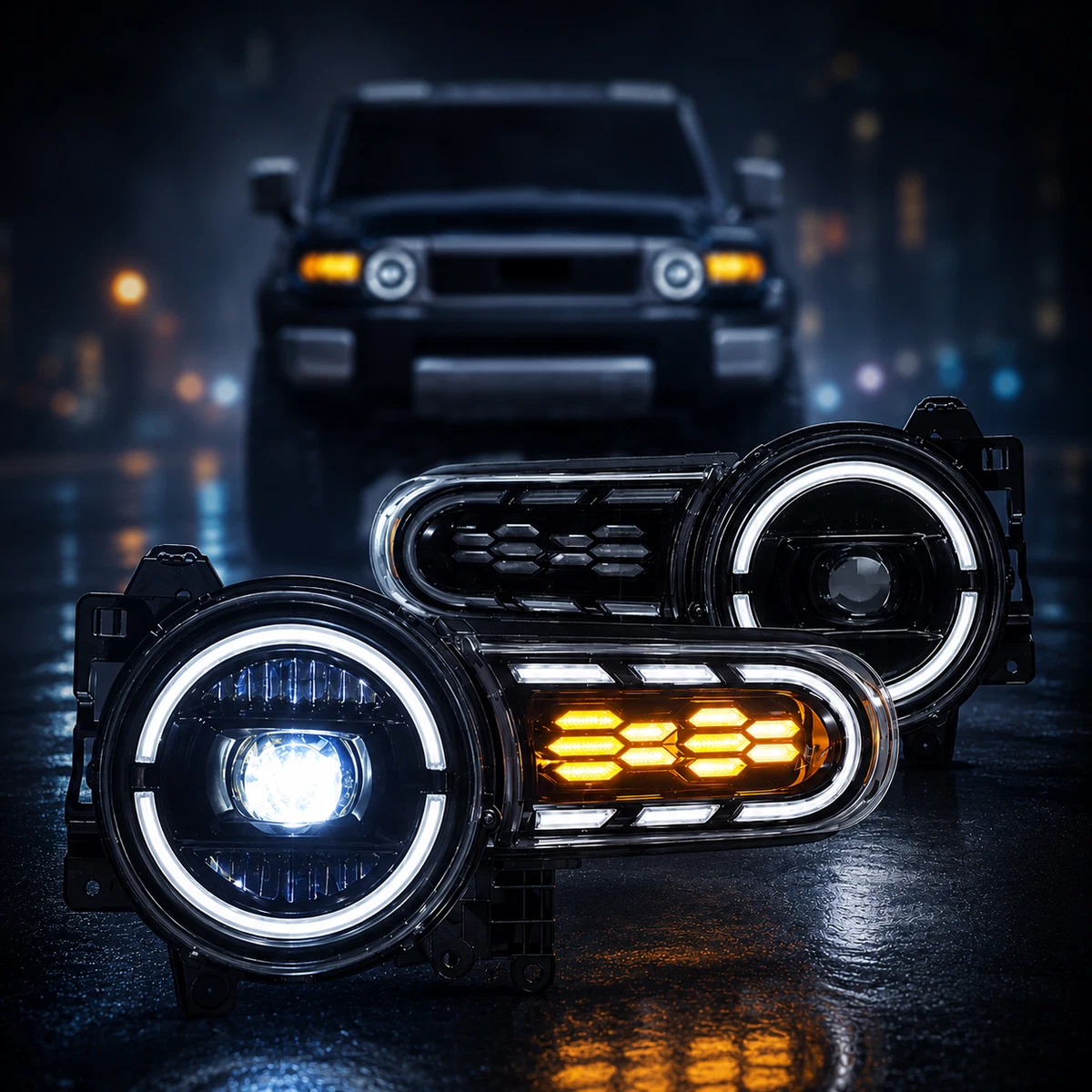 Headlights for Toyota FJ Cruiser for sale | eBay