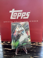 2025 Panini Select Club Level Black and Green Shock Prizm Kalel Mullings RC