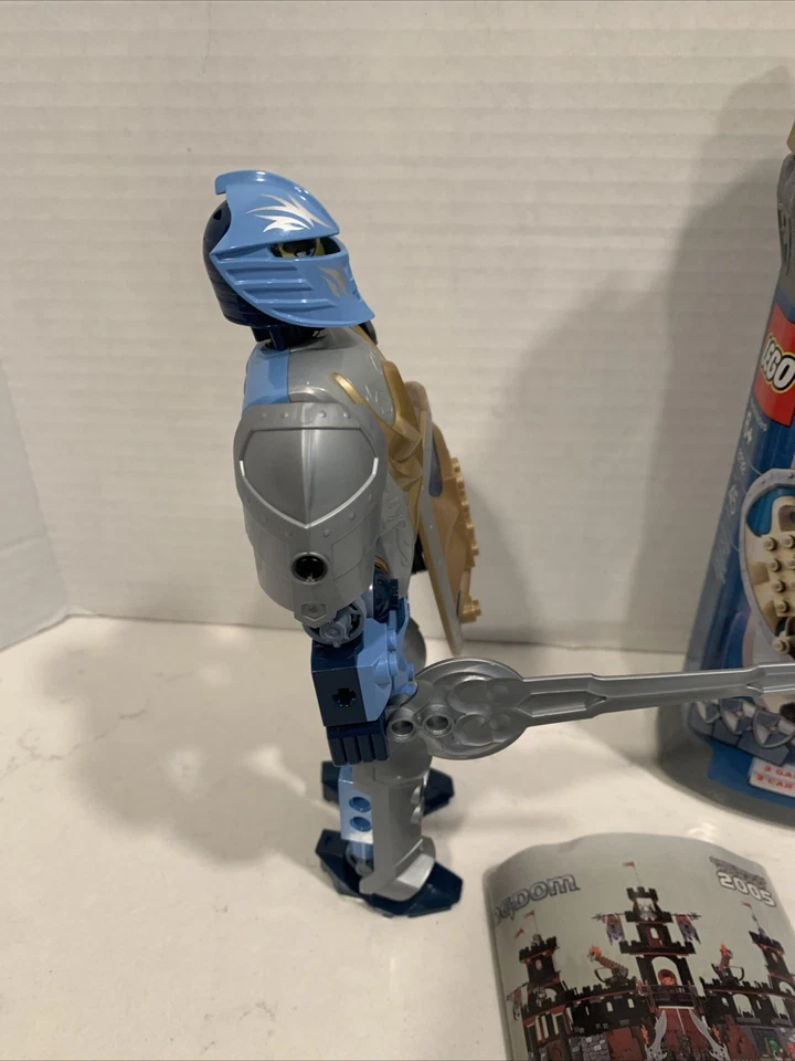 Lego Knights' Kingdom Sir Jayko (8792), vasilha e manual incluídos - Excelente - Imagem 4 de 4