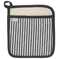 Now Designs Superior Potholder, Black Stripe (506928)